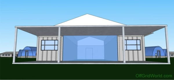 1280sqft 3BR 1BA Shipping Container Home for $25k