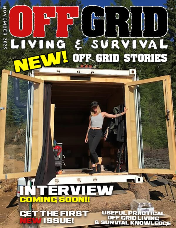 NEW! "OFF GRID STORIES" EDITION Drops SOON