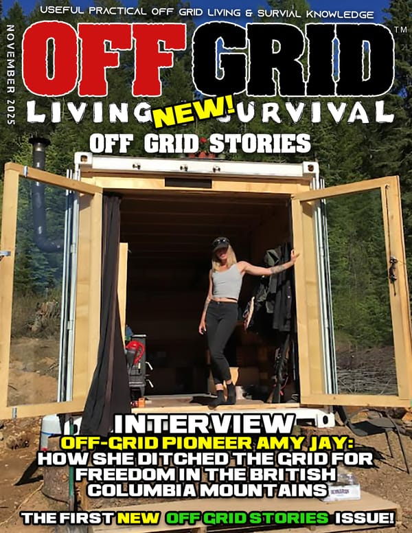 NEW! "OFF GRID STORIES" EDITION Drops SOON