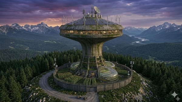 DOOMSDAY FORTRESS: WHEN THE WORLD BURNS, THIS IS WHERE YOU WANT TO BE