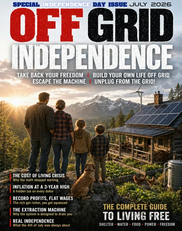 The latest issue of Off Grid Living & Survival Magazine